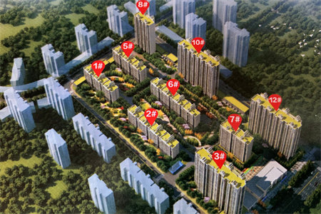 龙苑16楼117平三室精装带储藏室车位115万可按揭